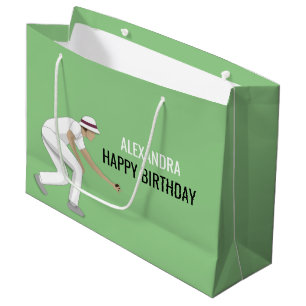 Lawn Bowls Large Gift Bag