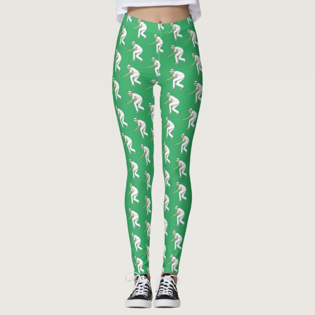 Lawn Bowls Leggings (Front)