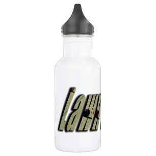 Lawn Bowls Logo, 532 Ml Water Bottle