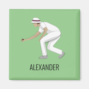 Lawn Bowls Magnet