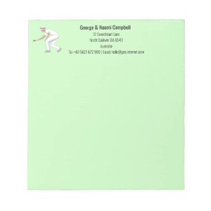 Lawn Bowls Notepad