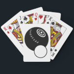 Lawn Bowls Playing Cards<br><div class="desc">Lawn Bowls biased ball and Jack or Kitty</div>
