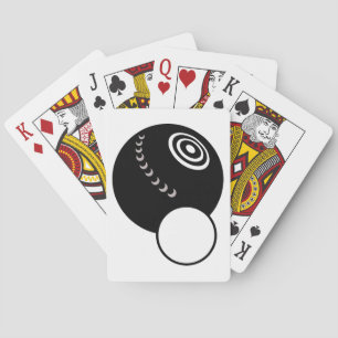 Lawn Bowls Playing Cards