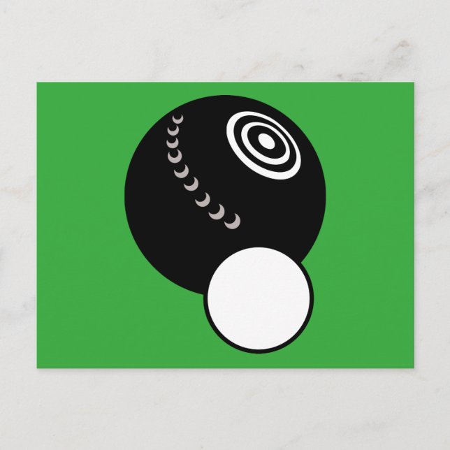 Lawn Bowls Postcard (Front)