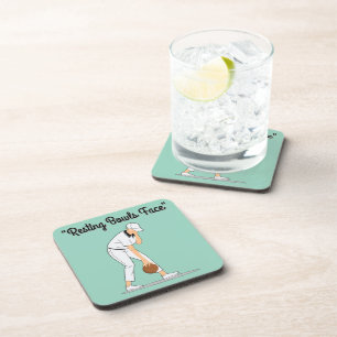 Lawn Bowls: Resting Bowls Face Coaster