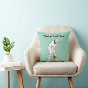 Lawn Bowls: Resting Bowls Face Cushion