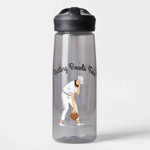 Lawn Bowls: Resting Bowls Face, Funny Water Bottle