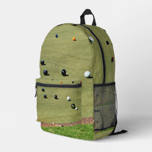 Lawn Bowls The Game, Full Print Backpack
