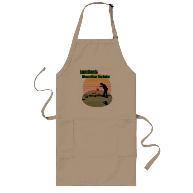 Lawn Bowls The Winners Design, Apron (Front)
