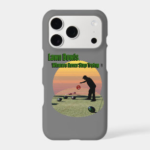 Lawn Bowls The Winners Design, iPhone Case