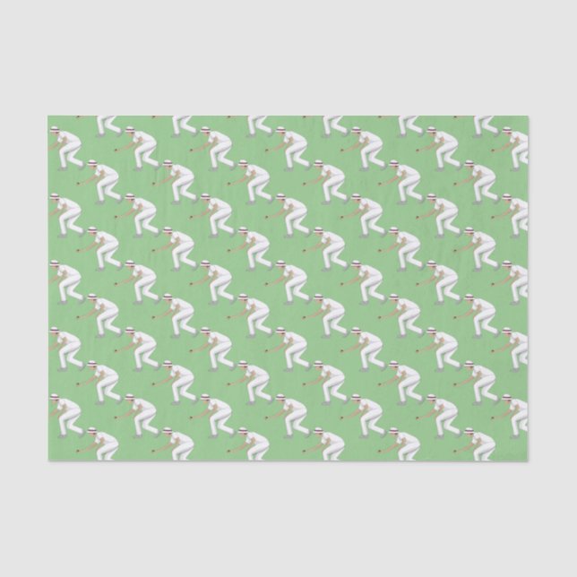 Lawn Bowls Tissue Paper (Front)