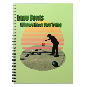 Lawn Bowls Winners, Notebook 