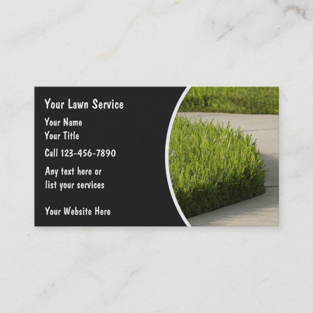 Lawn Business Cards (Front)