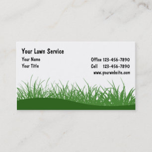 Lawn Business Cards