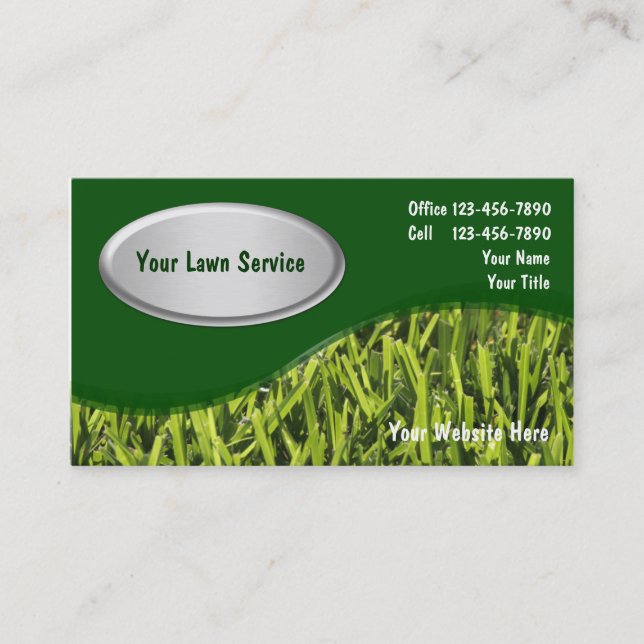 Lawn Business Cards Fixed (Front)