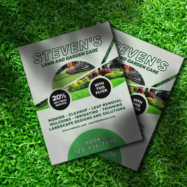 Lawn care and landscaping Flyer (Creator Uploaded)