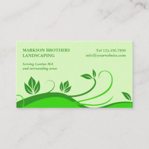 Lawn Care Business Card
