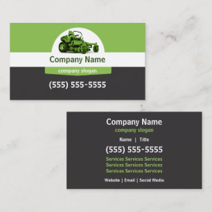 Lawn Care Business Card