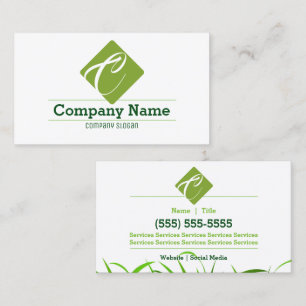 Lawn Care Business Card