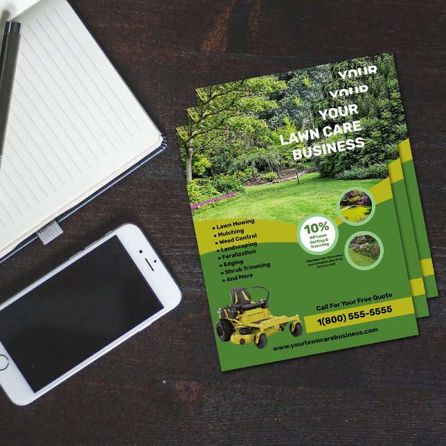 Lawn Care Business Flyer (Creator Uploaded)
