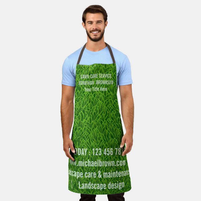 Lawn Care Ecology Grass Maintenance Apron (Worn)