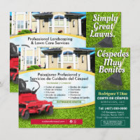 Lawn Care Grass Cutting Landscape 4.5"x6.25"