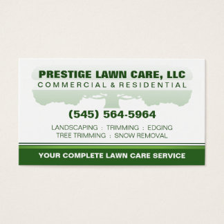 lawncare business cards