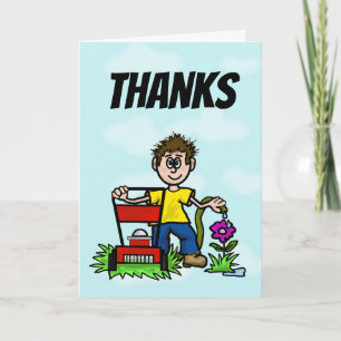 Lawn Care Greeting Card