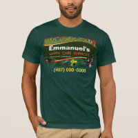 Lawn Care Landscaping Grass Cutting Green T-Shirt
