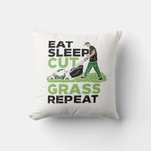 Lawn-Care Lawn-Mower Gardener Cushion
