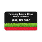 Lawn Care Mowing Landscaping Red Black