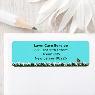 Lawn Care Service Return Address
