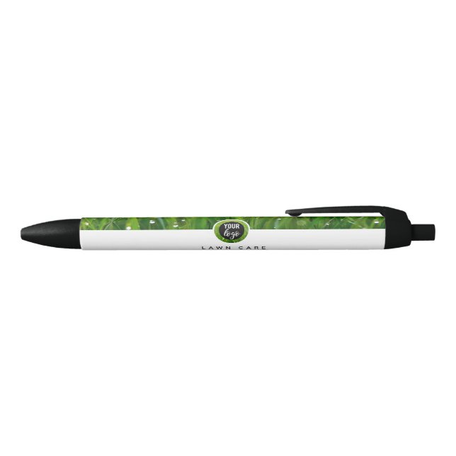 Lawn Care Simple Business Logo Black Ink Pen (Top)