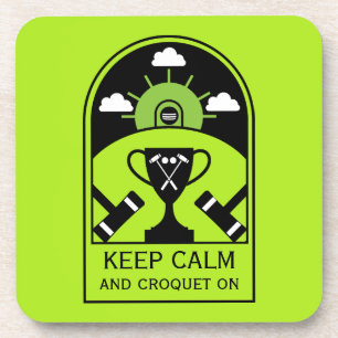 Lawn Croquet Coaster