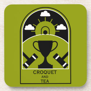 Lawn Croquet Coaster