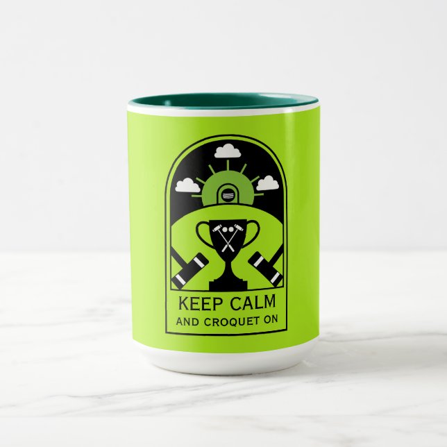 Lawn Croquet Mug (Center)