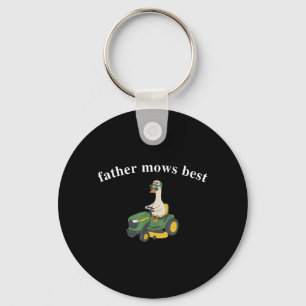 Lawn Dad Funny Goose Fathers Day Papa Key Ring