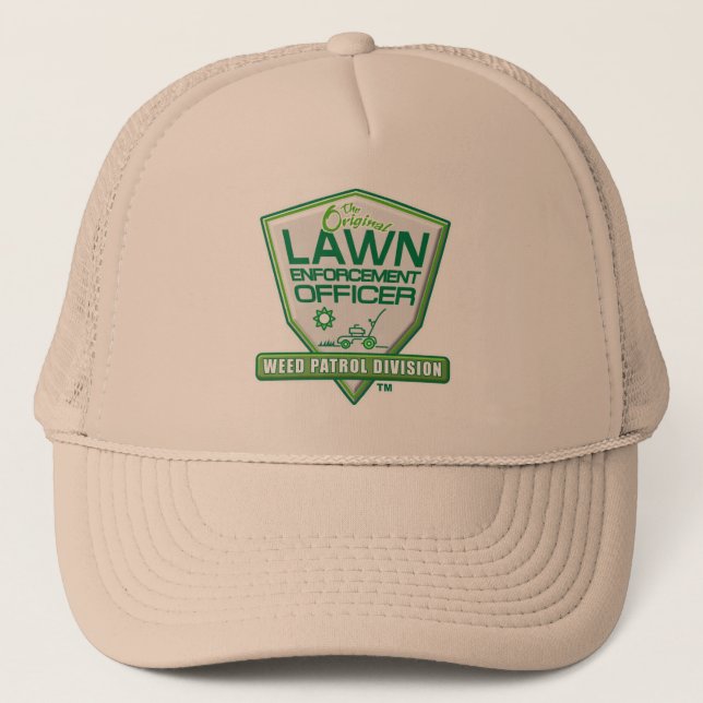 Lawn Enforcement Officer Mesh Hat (Front)