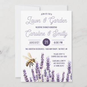 Lawn & Garden Wedding Shower, Bridal Shower Invitation