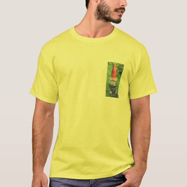 lawn gnome security T-Shirt (Front)