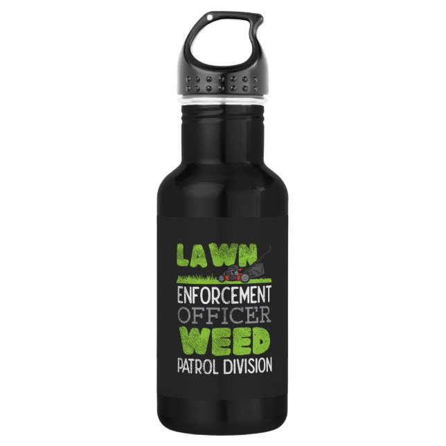 Lawn Mower 532 Ml Water Bottle (Front)