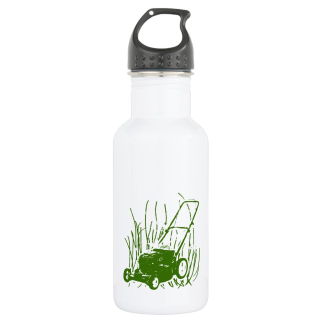 Lawn Mower 532 Ml Water Bottle (Front)