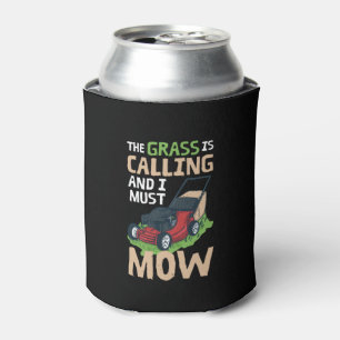 Lawn Mower Lawn Care Can Cooler