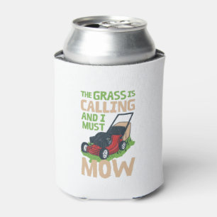 Lawn Mower Lawn Care Can Cooler