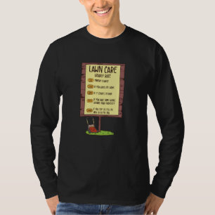 Lawn Mower - Lawn Care Hourly Rate T-Shirt