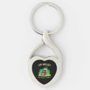 Lawn Mower - Lawn Whisperer Key Ring