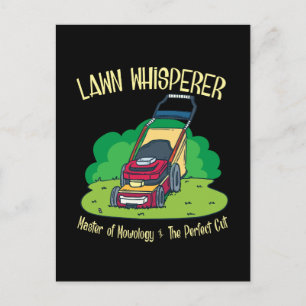 Lawn Mower - Lawn Whisperer Postcard