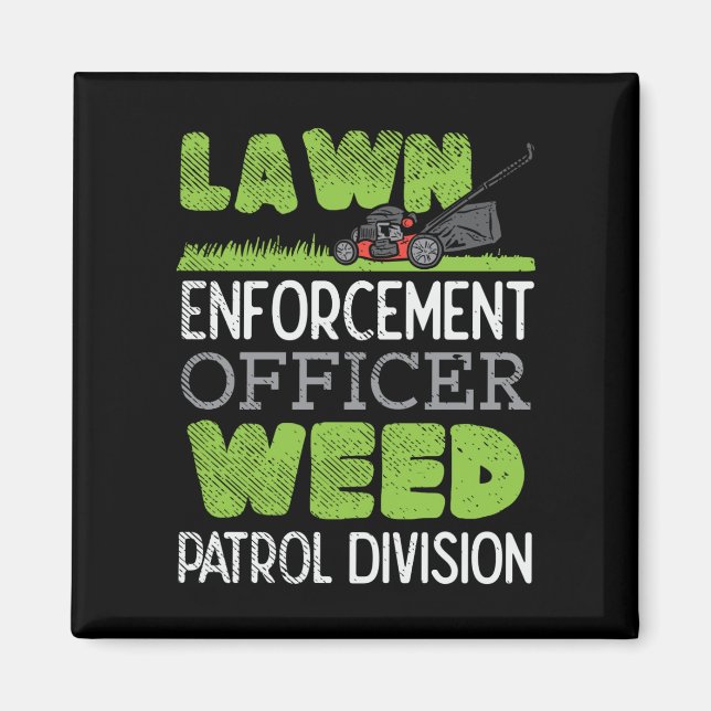 Lawn Mower Magnet (Front)