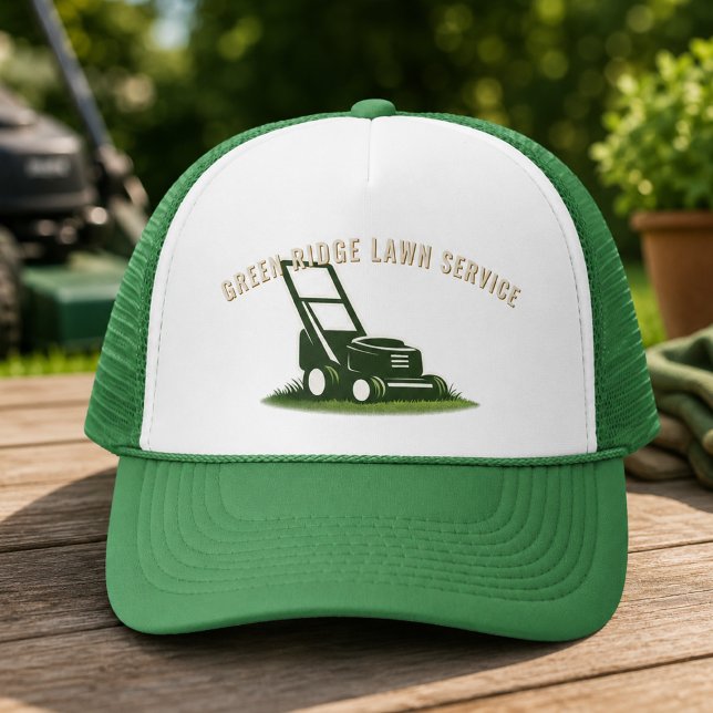 Lawn Mower Service Trucker Hat (Creator Uploaded)