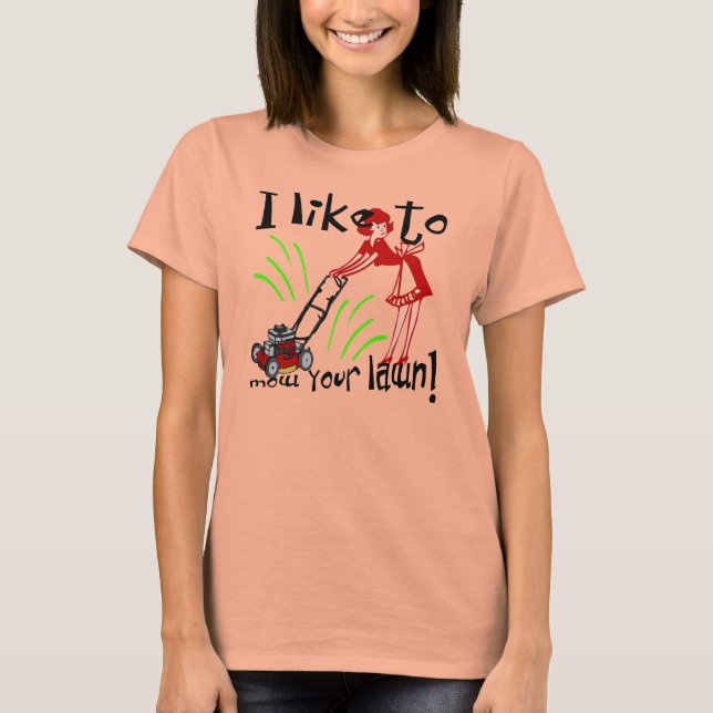 Lawn Mower T-Shirt (Front)